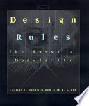 Design rules. : the power of modularity.
