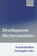 Development microeconomics /.