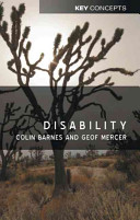 Disability / Colin Barnes and Geof Mercer.