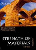 Strength of materials : in SI units / by B.S. Basavarajaiah, P. Mahadevappa.
