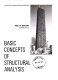 Basic concepts of structural analysis / (by) Fred W. Beaufait.