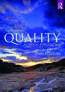 Quality : a critical introduction / John Beckford.