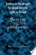 Tensions in the struggle for sexual minority rights in Europe : que(e)rying political practices / Nico J. Beger.