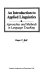 An introduction to applied linguistics : approaches and methods in language teaching / Roger T. Bell.