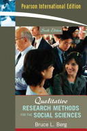 Qualitative research methods for the social sciences / Bruce L. Berg.