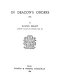 In deacon's orders / Walter Besant. Red pottage ; Mary Cholmondeley.