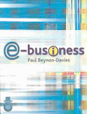 E-business / Paul Beynon-Davies.