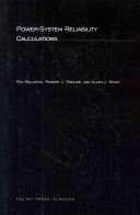 Power-system reliability calculations / Roy Billinton, Robert J. Ringlee and Allen J. Wood.