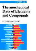 Thermochemical data of elements and compounds / M. Binnewies, E. Milke.