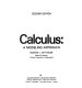 Calculus : a modeling approach.