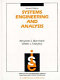 Systems engineering and analysis / Benjamin S. Blanchard, Wolter J. Fabrycky.