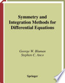 Symmetry and integration methods for differential equations.