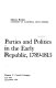 Parties and politics in the early republic, 1789-1815 / Morton Borden.