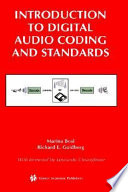 Introduction to digital audio coding and standards / Marina Bosi, Richard E. Goldberg.