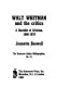 Walt Whitman and the critics : a checklist of criticism, 1900-1978 / Jeanetta Boswell.