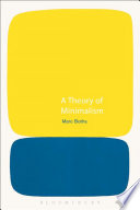 A theory of minimalism / Marc Botha.