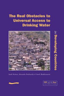 The real obstacles to universal access to drinking water in developing countries / Sarah Botton, Alexandra Brailowsky & Sarah Matthieussent.