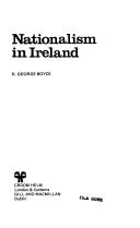 Nationalism in Ireland / D. George Boyce.