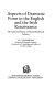 Aspects of dramatic form in the English and the Irish renaissance / M.C. Bradbrook.