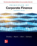 Principles of corporate finance Richard A. Brealey, Stewart C. Myers, Franklin Allen, Alex Edmans.