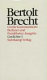 Werke : grosse kommentierte Berliner und Frankfurter Ausgabe / herausgegeben von Werner Hecht... [et al.]