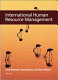 International human resource management.
