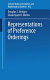 Representations of preferences orderings / Douglas S. Bridges, Ghanshyam B. Mehta.