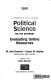 Political science on the Internet / M.Neil Browne and Stuart M. Keeley.