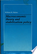 Macroeconomic theory and stabilization policy / Willem H. Buiter.