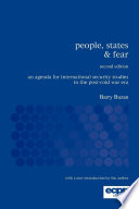 People, states & fear : an agenda for international security studies in the post-Cold War era / Barry Buzan.