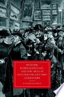 Realism, representation and the arts in nineteenth-century literature /.