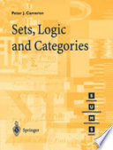 Sets, logic and categories / Peter J. Cameron.