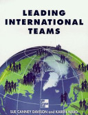 Leading international teams / Sue Canney Davison and Karen Ward.