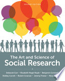 The art and science of social research / Deborah Carr [and 6 others].