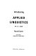 Introducing applied linguistics : an A-Z guide / Ronald Carter.