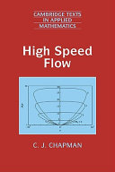 High-speed flow / C. J. Chapman.