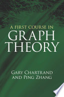 A first course in graph theory Gary Chartrand and Ping Zhang.