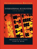 International accounting / Frederick D. S. Choi, Gary K. Meek.