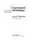 Experimental methodology / Larry B. Christensen.