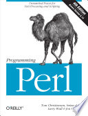 Programming Perl / Tom Christiansen, Brian D. Foy & Larry Wall.