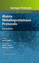 Matrix Metalloproteinase Protocols edited by Ian M. Clark.