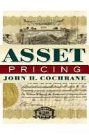 Asset pricing / John H. Cochrane.