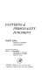 Patterns of personality judgment / (by) Rudolf Cohen ; translated (from the German) and edited by Dirk L. Schaeffer.