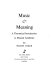Music & meaning : a theoretical introduction to musical aesthetics / by Wilson Coker.