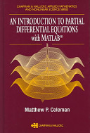 An introduction to partial differential equations with MATLAB / Matthew P. Coleman.