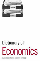 Dictionary of economics / [P.H. Collin].