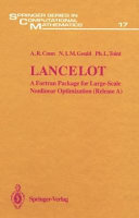 LANCELOT : a Fortran package for large-scale nonlinear optimization (release A) / A.R. Conn, N.I.M. Gould, Ph.L. Toint.