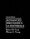 Advanced mechanics of materials / Robert D. Cook, Warren C. Young.