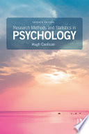 Research methods and statistics in psychology Hugh Coolican.