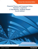 Financial theory and corporate policy Thomas E. Copeland, J. Fred Weston, Kuldeep Shastri.